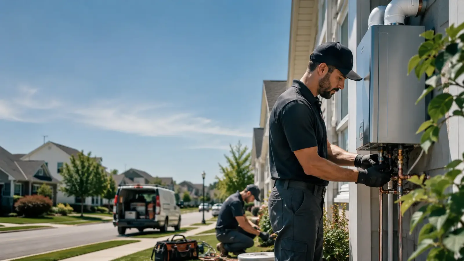 Tankless Water Heater Installation in Schwertner, TX